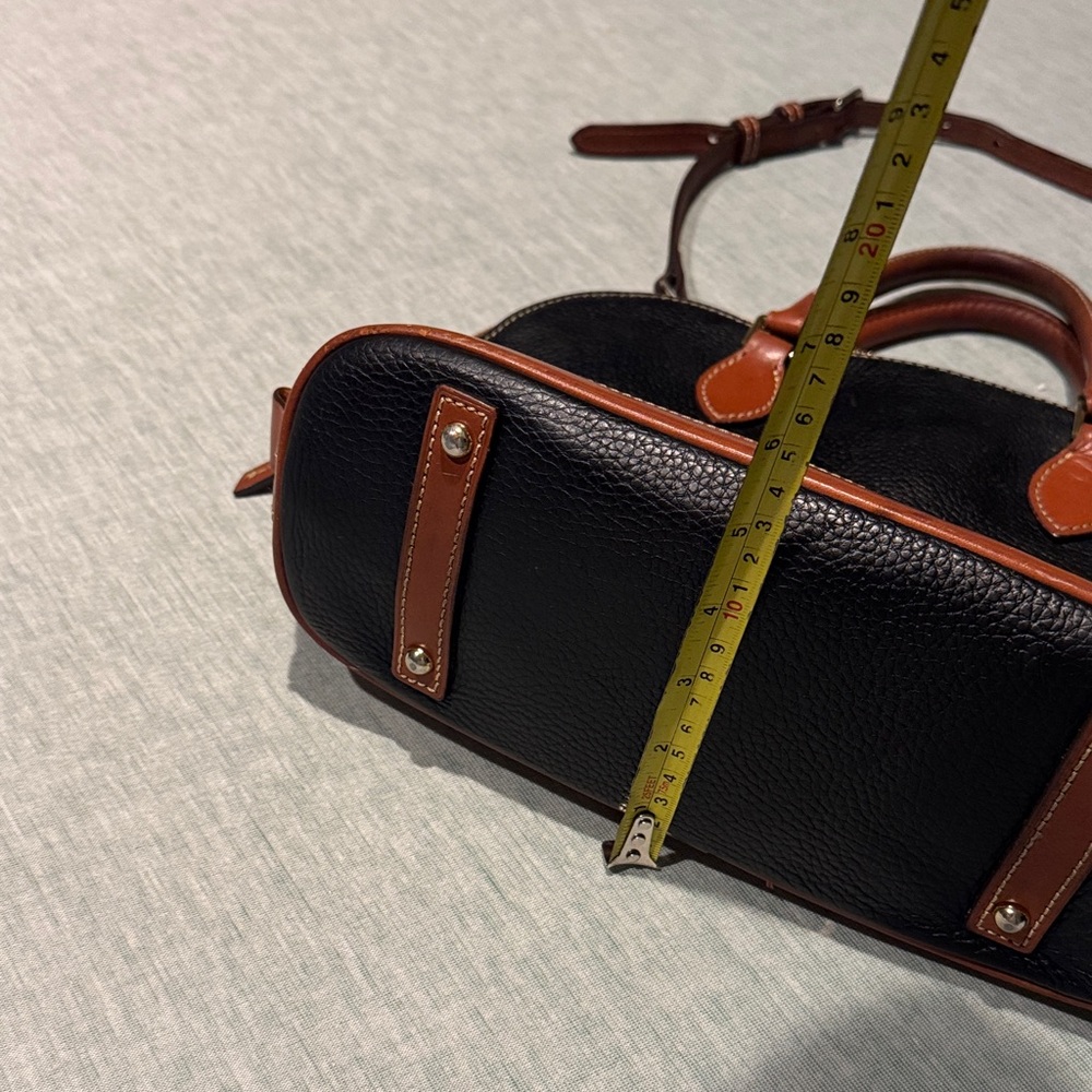 Dooney & Bourke Black and Brown Shoulder Bag - Picture 17 of 17